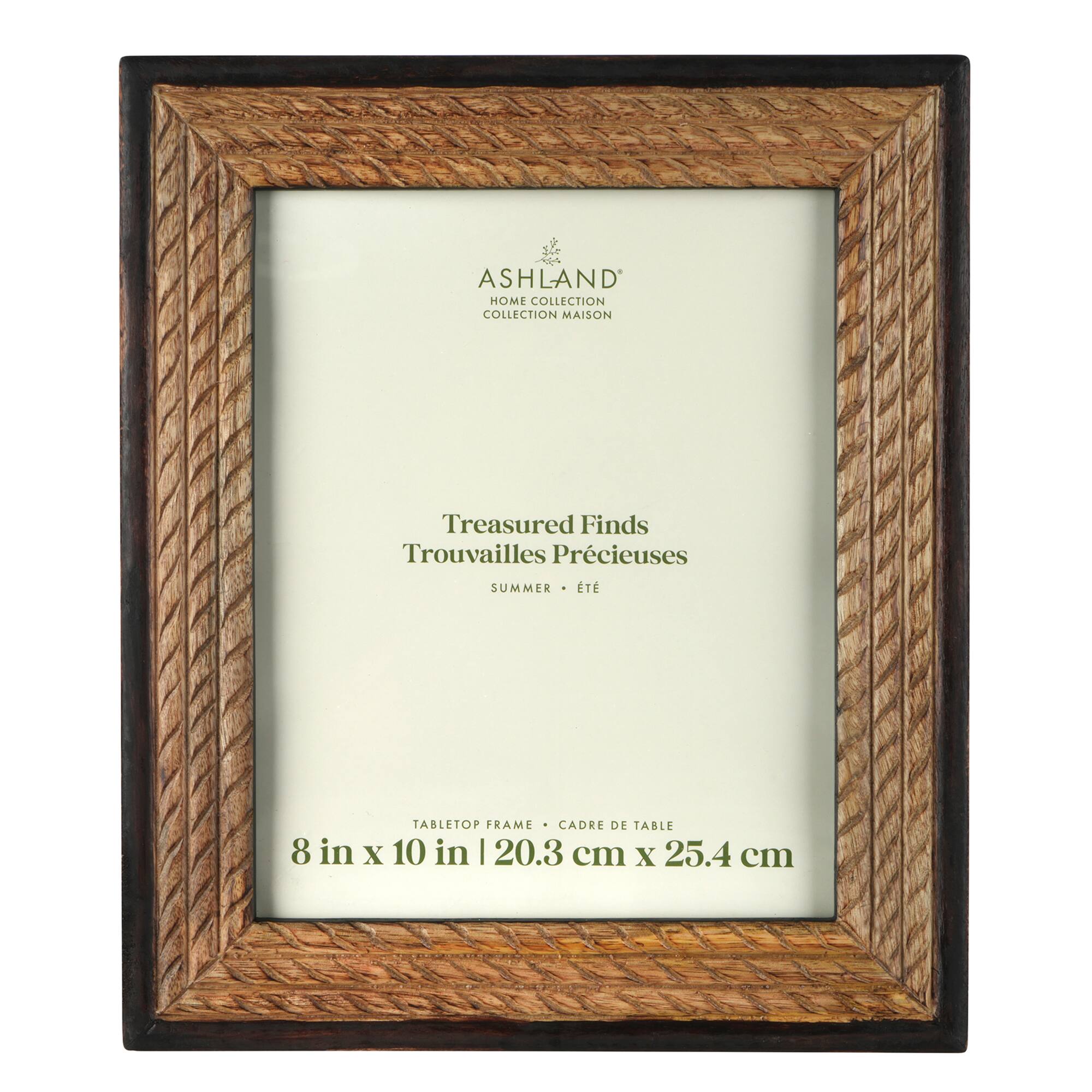 8" x 10" Brown Rope Tabletop Frame by Ashland®